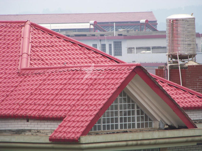 新型屋面建材南昌合成樹(shù)脂瓦，傳統(tǒng)建筑用瓦的傳承替代建筑材料