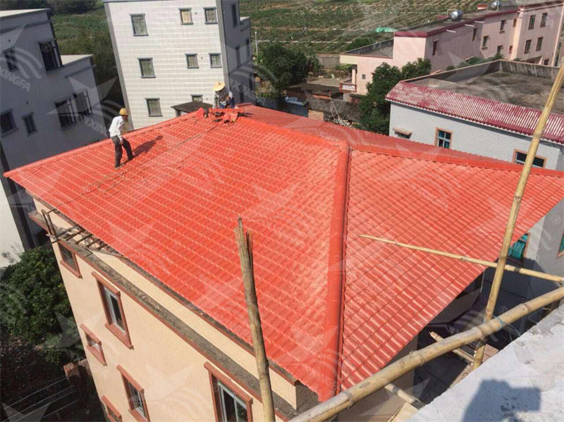探秘農村自建房建房利器！樹脂瓦多少錢一平，合成樹脂瓦價格揭秘！